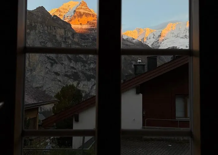 샬레 Renovated Traditional In Car-free